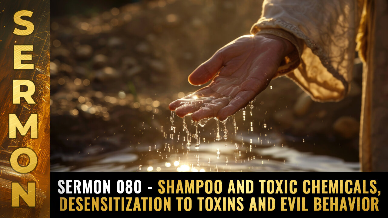 Mike Adams Sermon 080 - Shampoo and Toxic Chemicals, Desensitization to Toxins and Evil Behavior