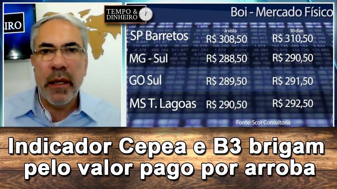 Boi gordo: indicador Cepea e B3 brigam pelo valor pago por arroba