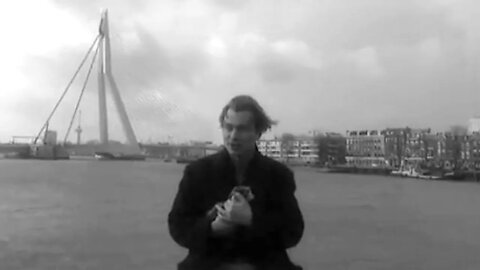 28-year-old Christopher Nolan introduces Following for the 1999 Rotterdam Film Festival