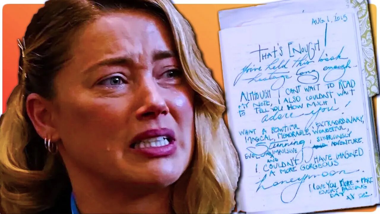 Amber Heard's Love Notes to Johnny Depp PROVE She's the Abuser