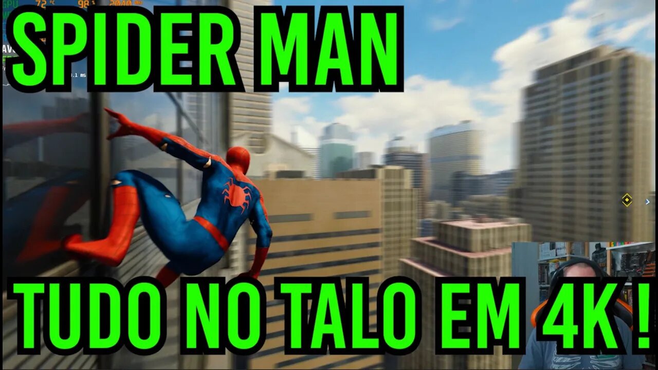 Spider Man Tudo no Maximo em 4k ! RTX 3090Ti !