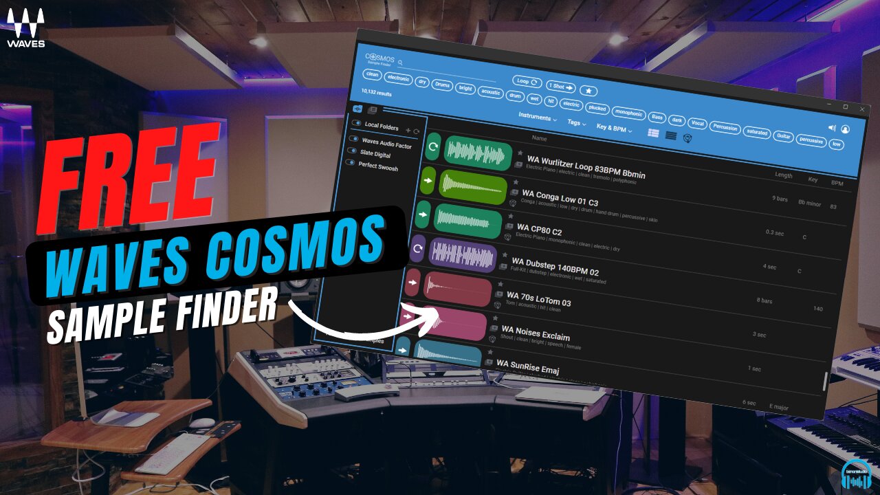 FREE - Waves COSMOS A.I. Powered Sample Manager