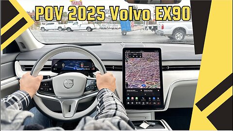 POV 2025 Volvo EX90 Ultra. How it drives?