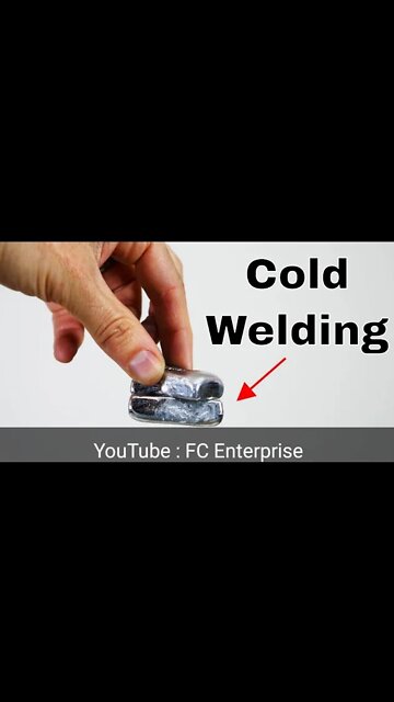 Cold welding #shorts #welder #welding #working