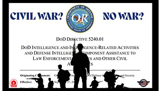 CIVIL WAR OR NO WAR - DoD 5240.01