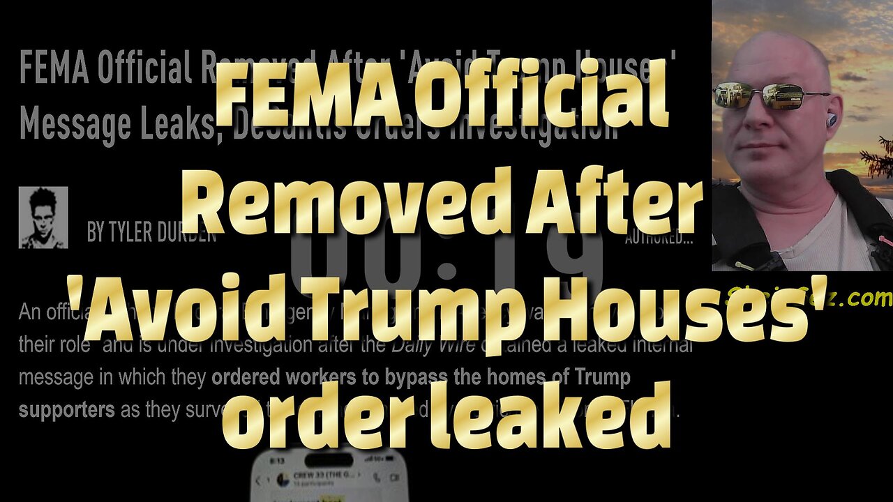 FEMA Official Removed After 'Avoid Trump Houses' order leaked-705