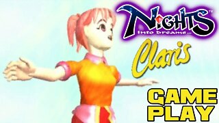 🎮👾🕹 NiGHTS Into Dreams... - Claris Gameplay - Sega Saturn 🕹👾🎮 😎Benjamillion