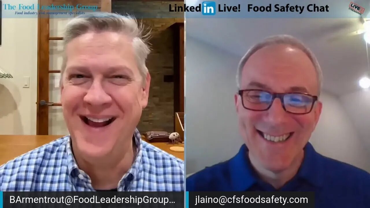 Episode 87: Food Safety Chat - Live! 072922