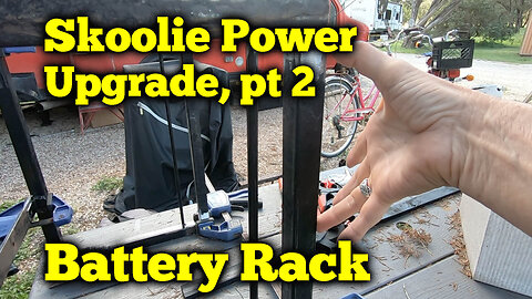 Skoolie Power Upgrade - building the battery box