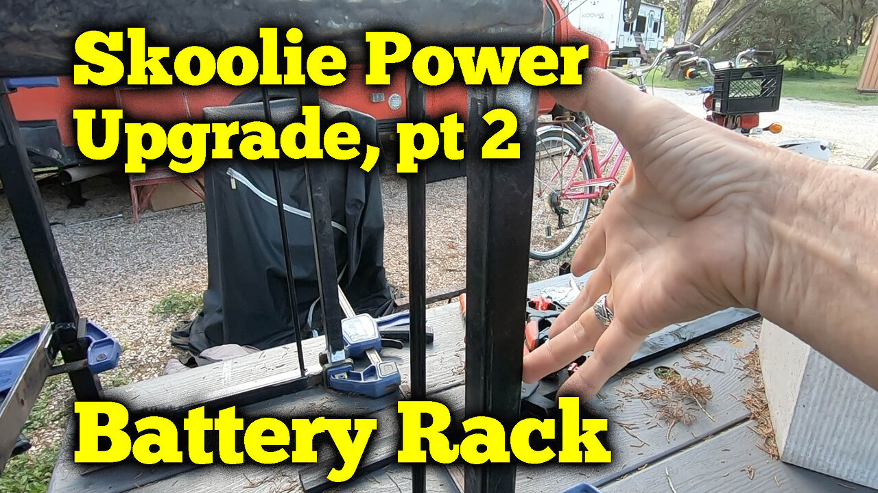 Skoolie Power Upgrade - building the battery box