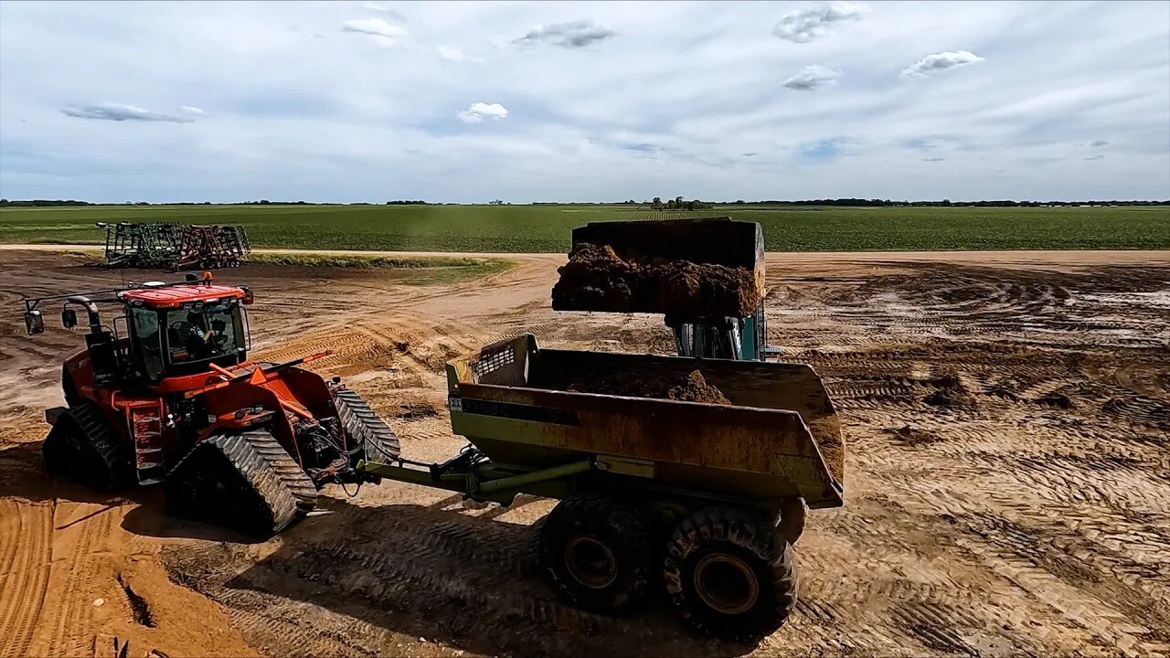 Dirt Work For The New Bins Is Underway!!