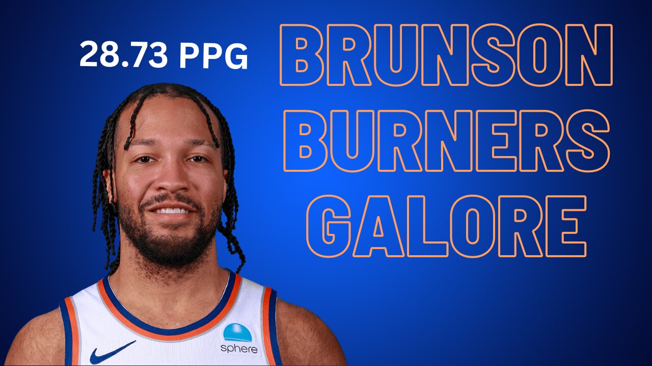 Where Jalen Brunson's 2023-24 scoring output ranks in Knicks team history