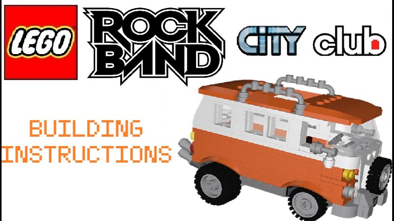 Lego Rock Band Van Building Instructions