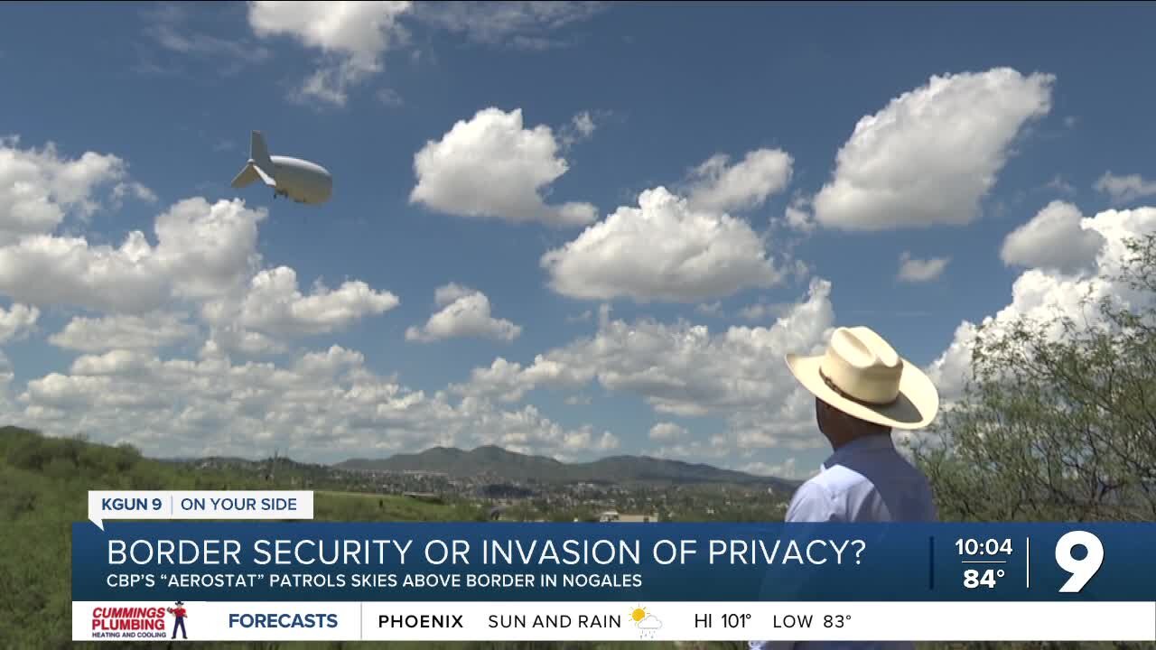 As CBP's new border balloon takes flight, so do privacy concerns in Nogales