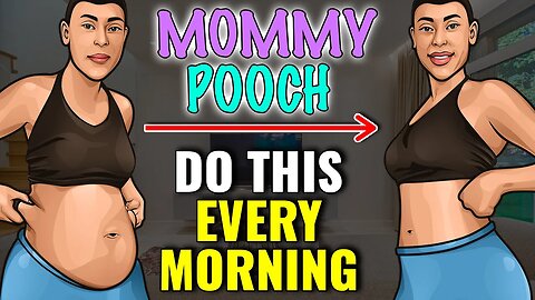 10 Day Hanging Belly Workout For Women and Mommy Pooch