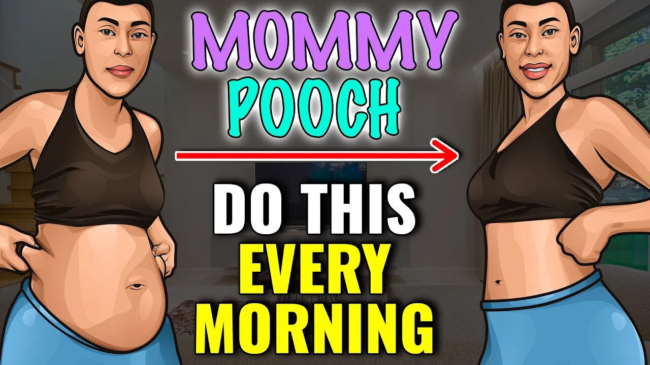 10 Day Hanging Belly Workout For Women and Mommy Pooch