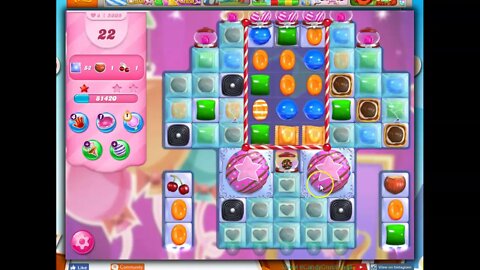 Candy Crush Level 5609 Talkthrough, 26 Moves 0 Boosters