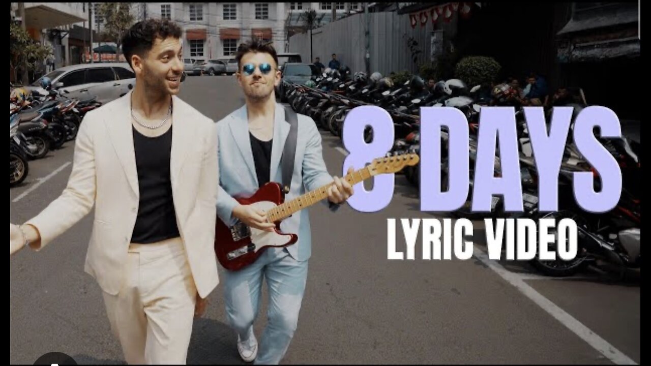 Crash Adams - 8 Days (Official Lyric Video)