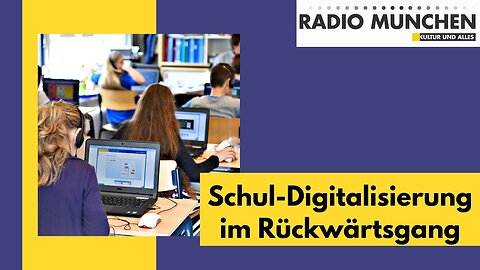Vorreiter der Schul-Digitalisierung legen den Rückwärtsgang ein@Radio München🙈🐑🐑🐑 COV ID1984
