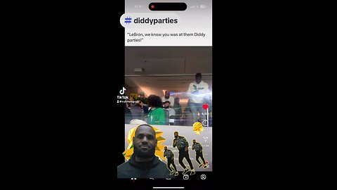 Lebron James getting heckled for going to diddy parties