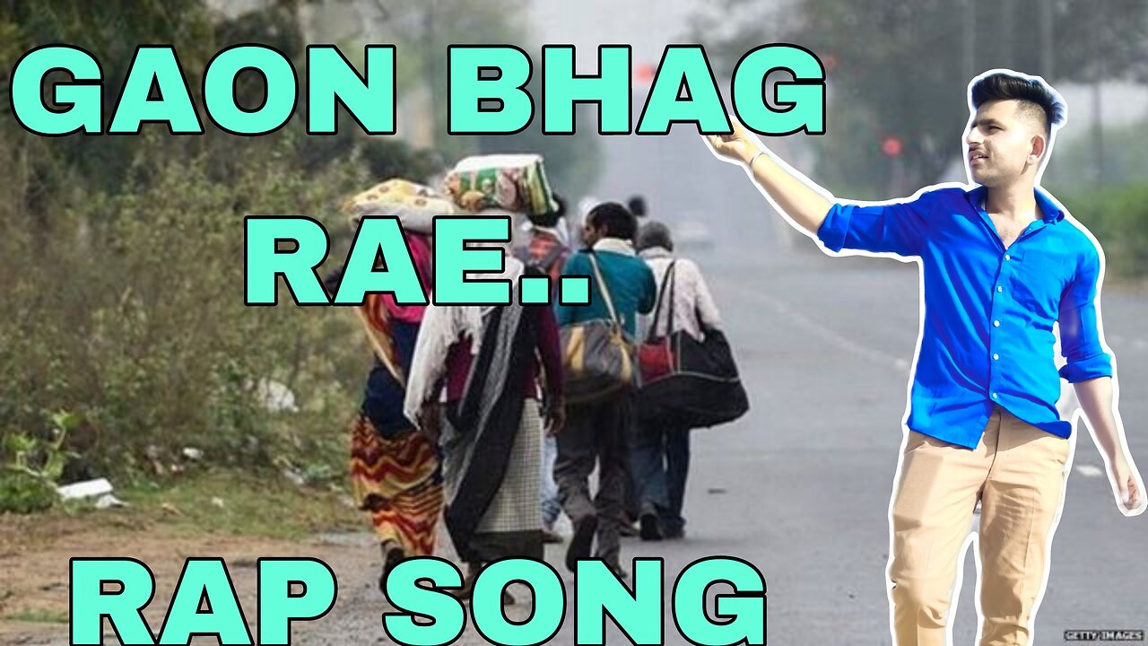 GAON BHAG RAE MERE YAAR || Rap with veeru (sasta rapper)