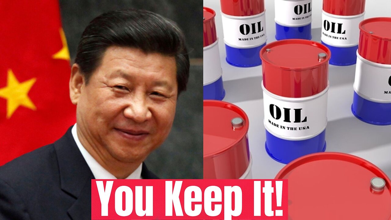 What: China Stopped Buying Oil from the US?