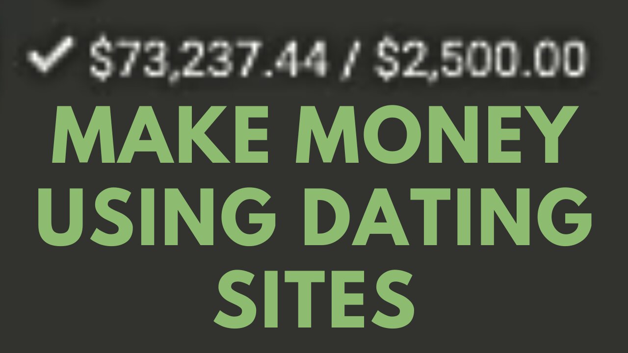 How to Make Money Affiliate Marketing using Dating Sites