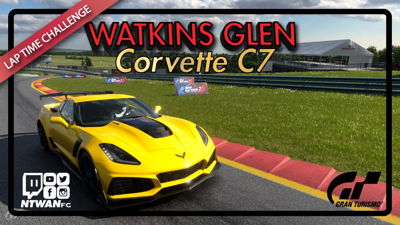 Gran Turismo 7 | Lap Time Challenge | Watkins Glen Circuit | Silver Medal | Corvette C7 ZR1