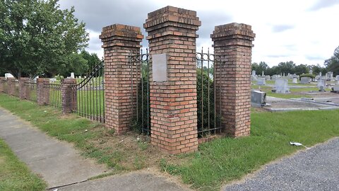 Homemade and Damaged Gravestones on Enterprise Trip