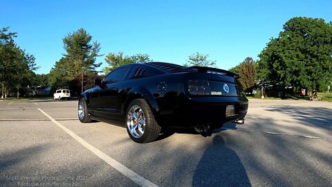 Under Bridge Rev And Nice Drive in my 2008 Ford Mustang Longtube headers