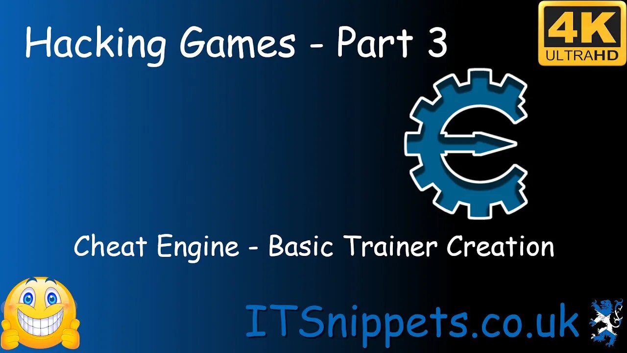 Game Hacking With Cheat Engine - Part 3 - Creating A Trainer