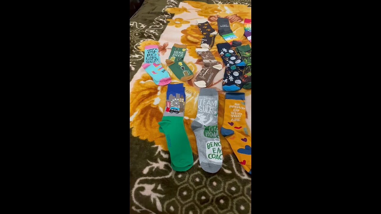 printed socks
