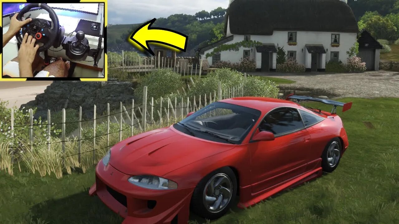 MITSUBISHI ECLIPSE GSX - Forza Horizon 4 gameplay | Logitech g29