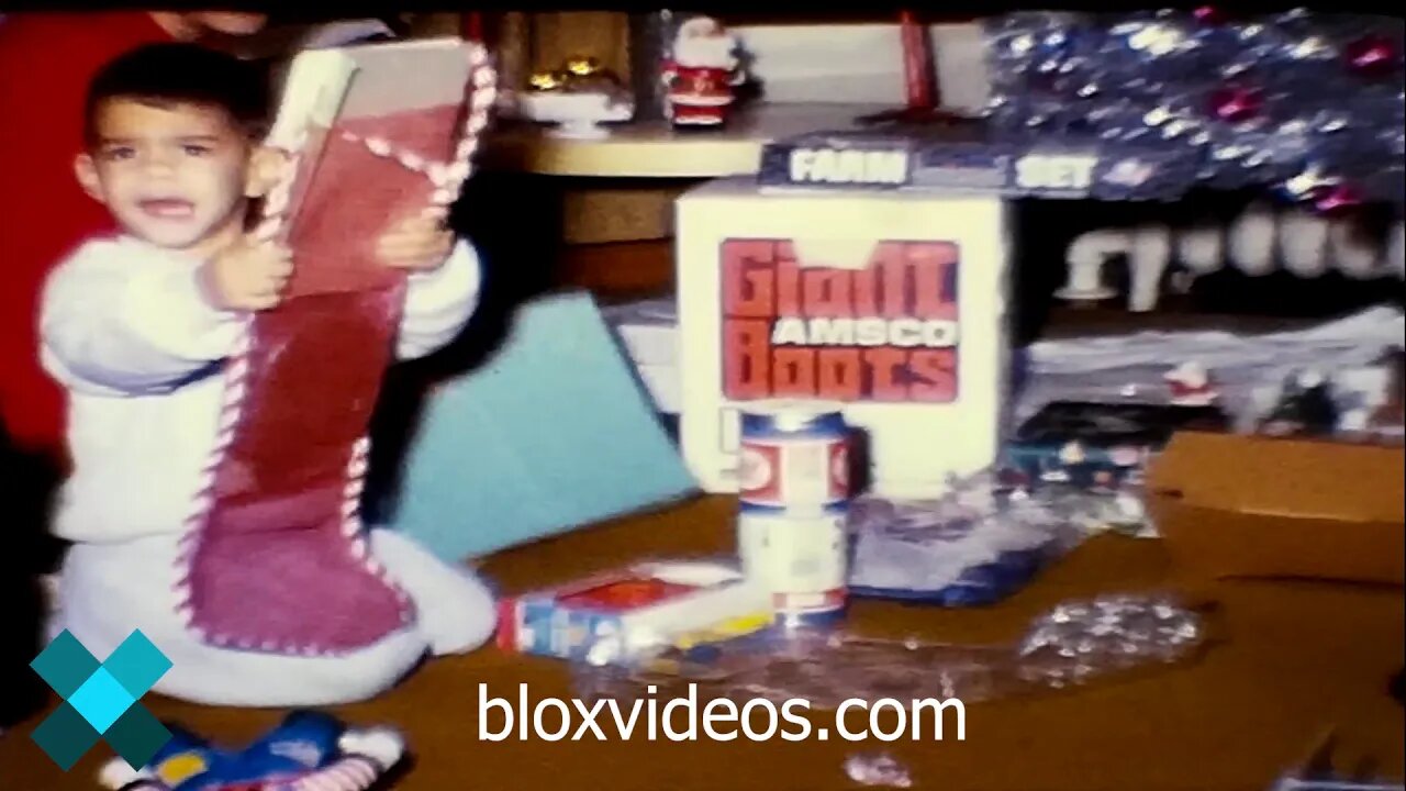 Vintage Christmas Footage 1966 | Blox Videos