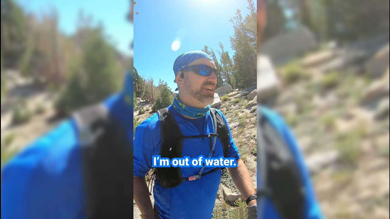 Trail Running on the TAHOE RIM TRAIL near Lake Tahoe, Nevada