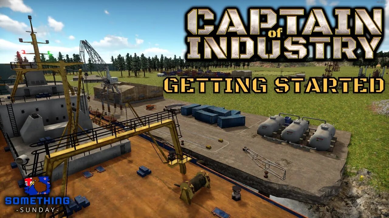 Captain Of Industry Getting Started In A Survival City Building Factory Simulator - Something Sunday