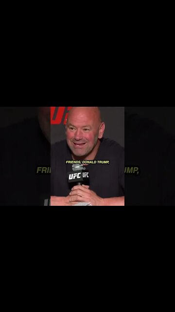 UFC President Dana White DEFENDS Trump against FBI raid at Mar-a-Lago #shorts
