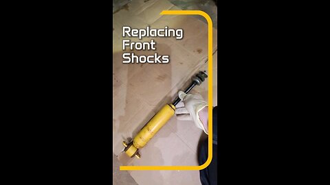 How to: Replacing Front Shocks