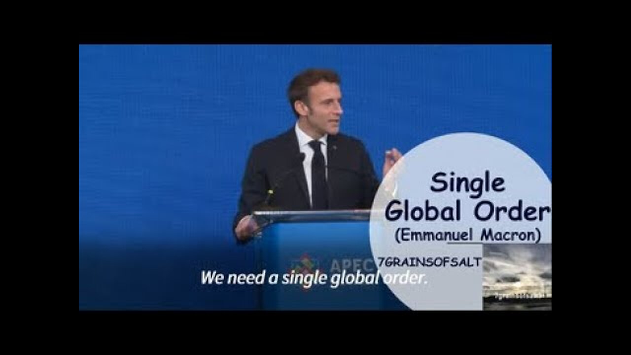 Single Global Order (22nd Nov, 2022)