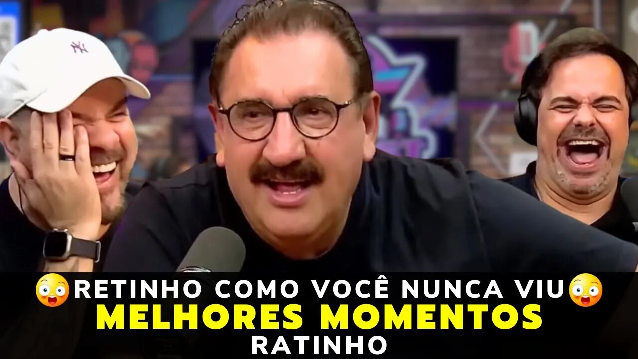 RATINHO – MELHORES MOMENTOS – Carioca e Bola quase caem de rir - TICARACATICAST