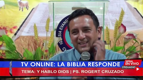 TEMA: Y HABLO DIOS | PS. ROGERT CRUZADO