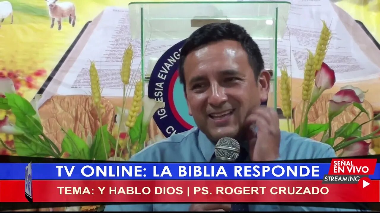 TEMA: Y HABLO DIOS | PS. ROGERT CRUZADO