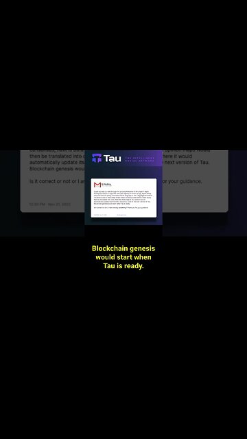 Tau Language | Streamlining Project Development - TL22 💎 #shorts #TauLanguage