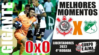 Deportivo Cali x Corinthians - CÁSSIO PEGA PENALTI - Melhores momentos