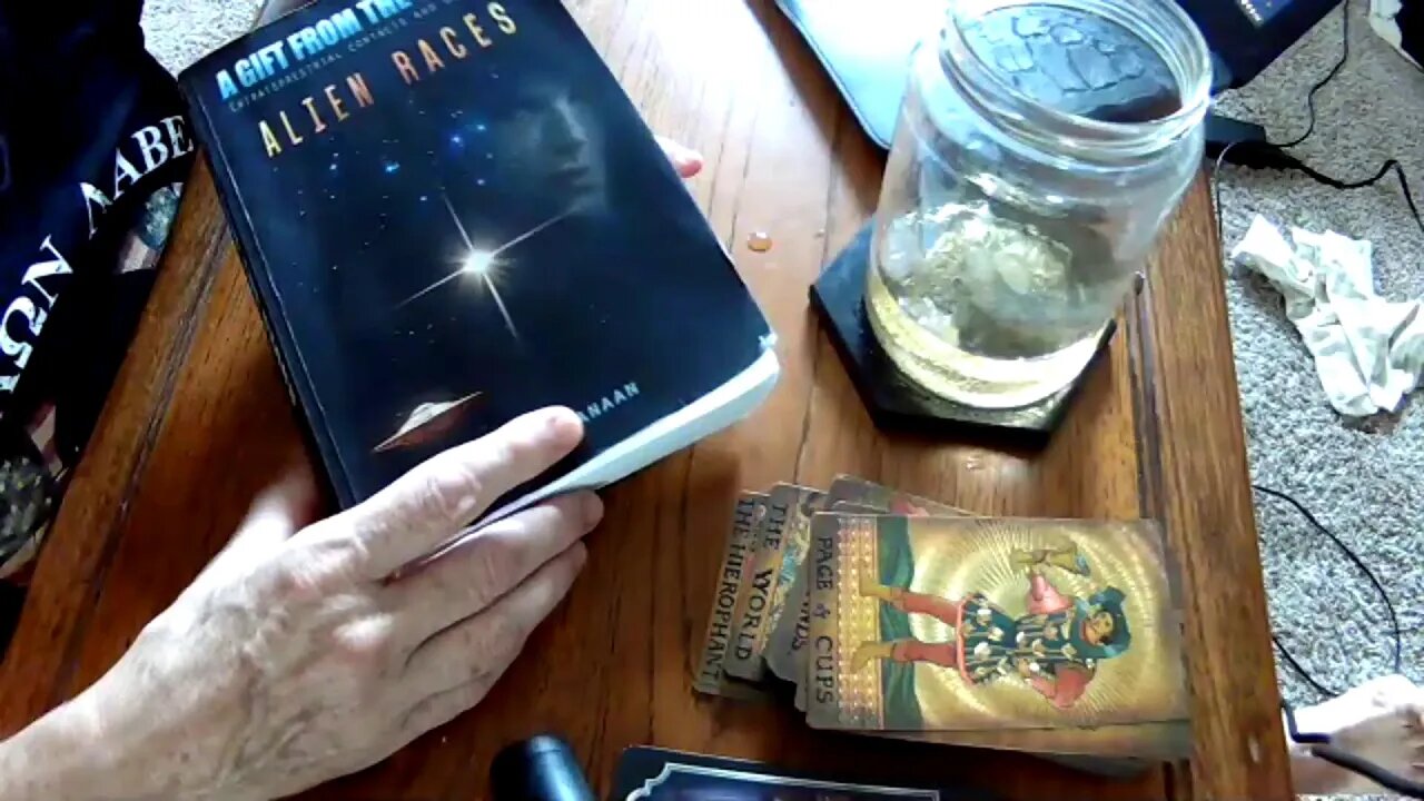 A Gift from the Stars Reading Elena Danaan's book