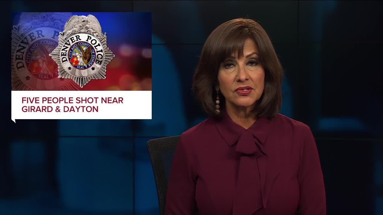 Five people injured in shooting in Denver's Hampden neighborhood