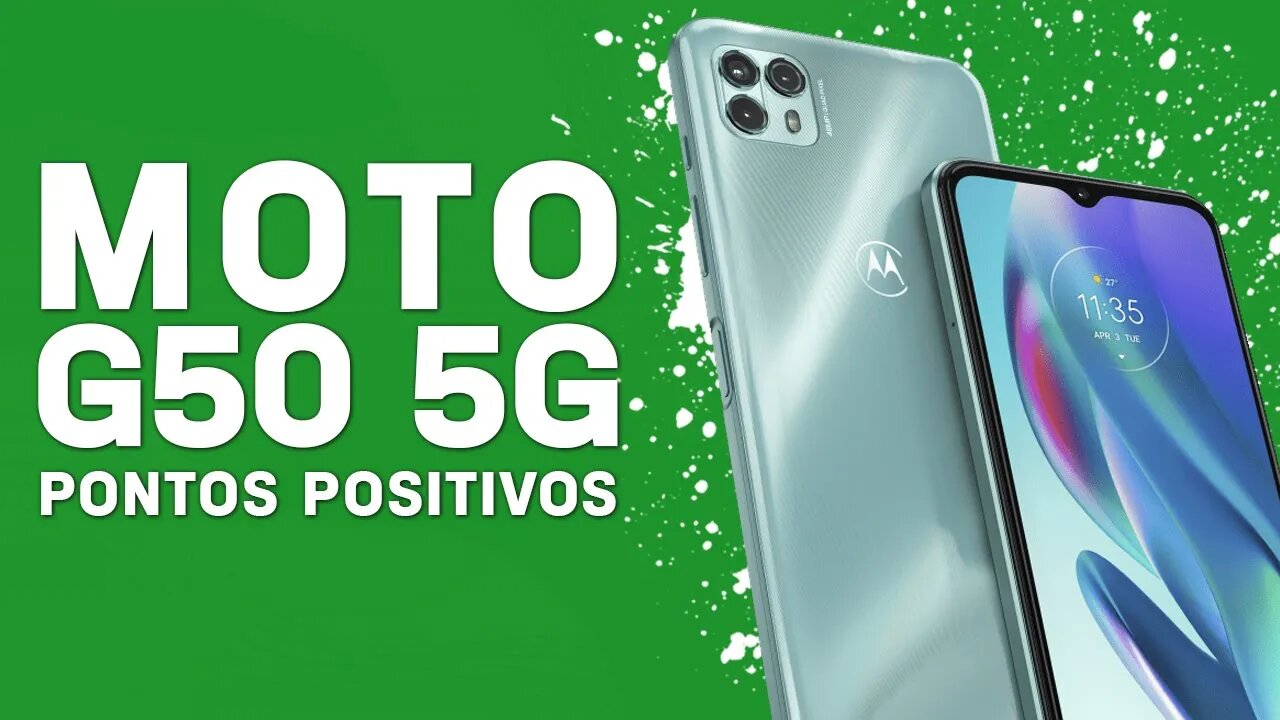 Moto G50 5G - Pontos Positivos que você PRECISA SABER!