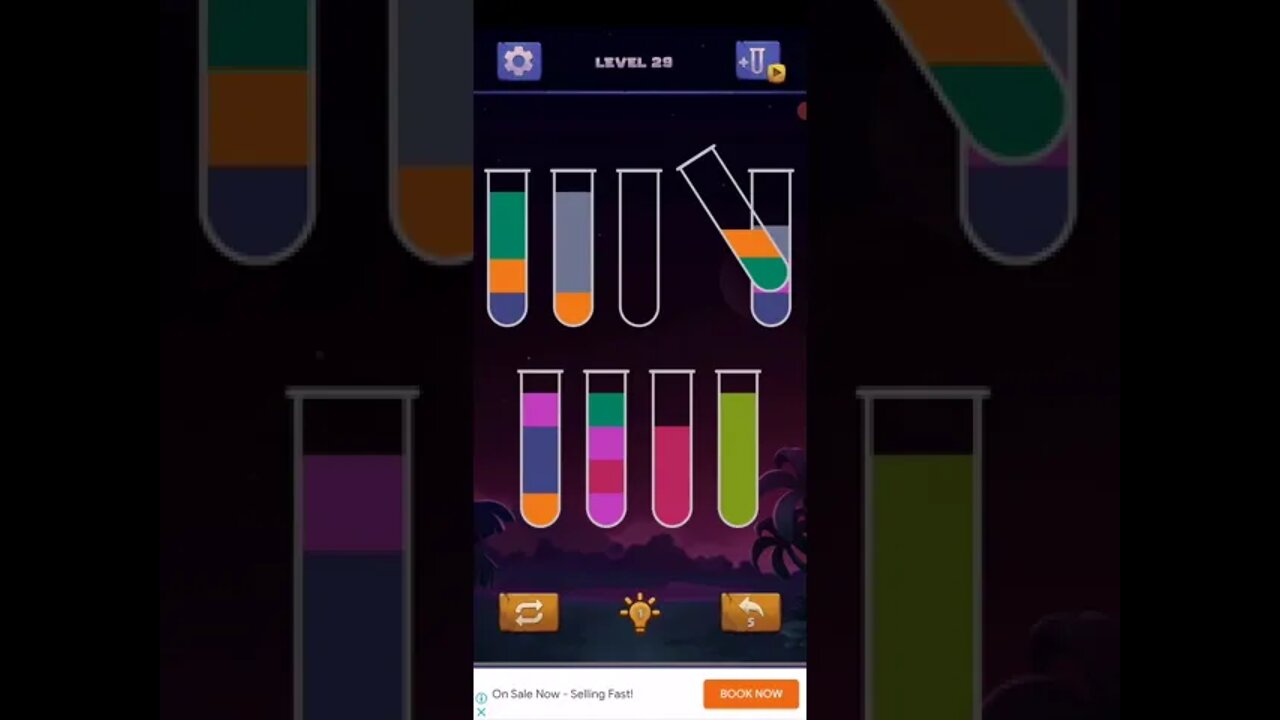 Water Sort Puzzle Level 29