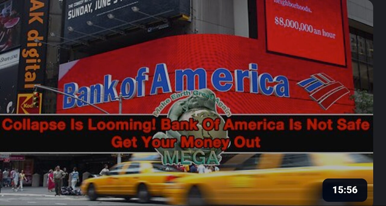 Collapse Is Looming! Bank Of America Is Not Safe | Get Your Money Out