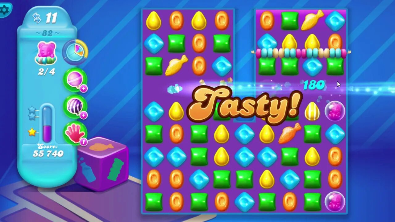 Candy Crush Soda Saga Level 82